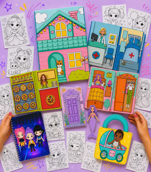 +60 LIBROS INTERACTIVOS IMPRIMIBLES y +800 LIBROS PARA COLOREAR